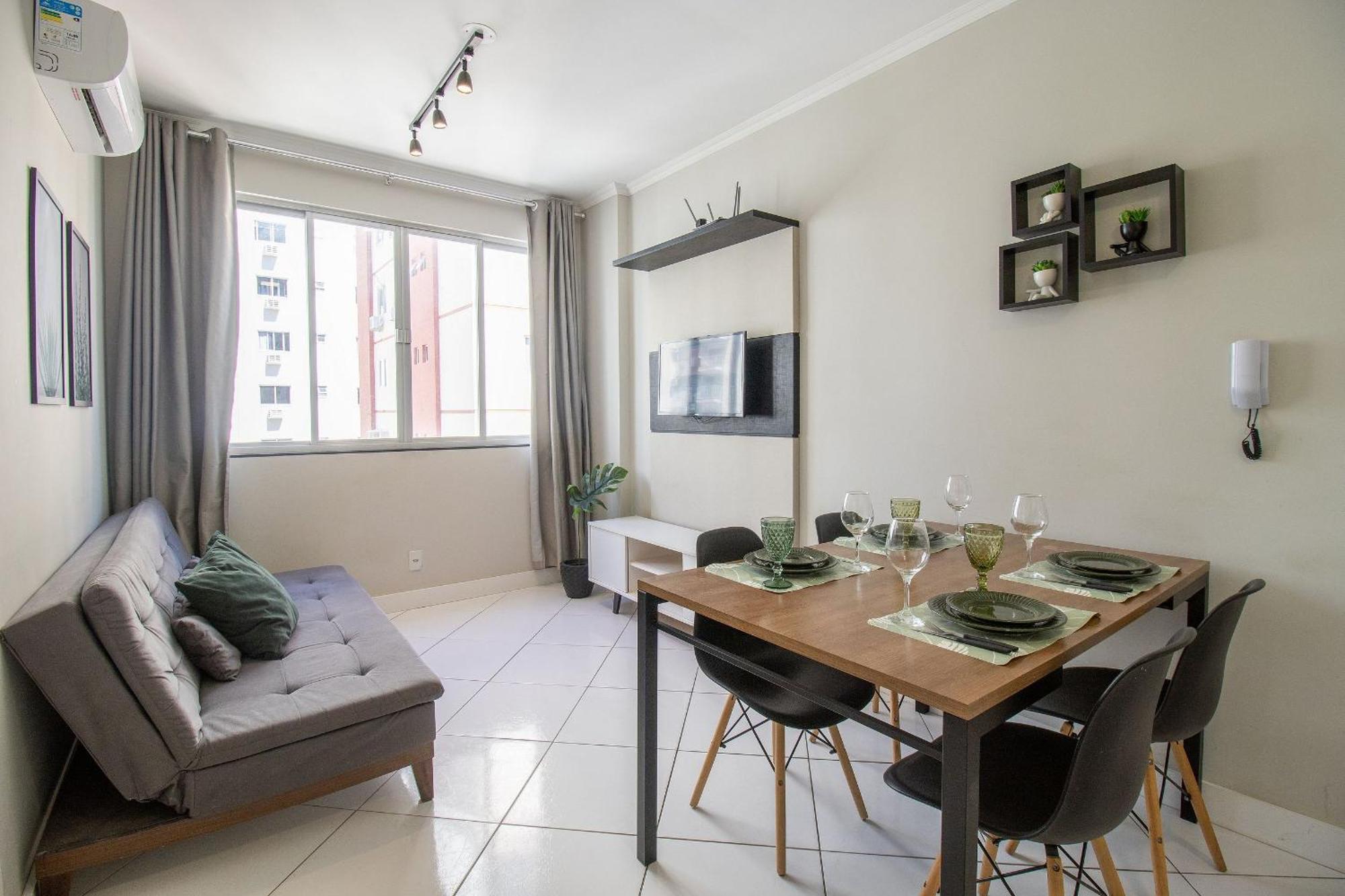 Pos73b - Climatizado, Tv Smart, Prox Av. Brasil Apartamento Balneário Camboriú